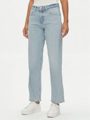 Lee Jeansy Rider Classic 112346314 Niebieski Straight Fit. Niebieskie jeansy damskie Lee. Za 249.99 zł.