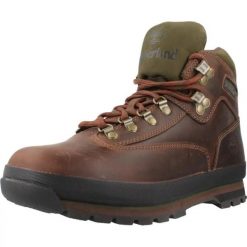 Buty TIMBERLAND EURO HIKER MID LACE UP Brązowy. Brązowe trekkingi męskie Timberland, na zimę, trekkingowe. Za 650.99 zł.