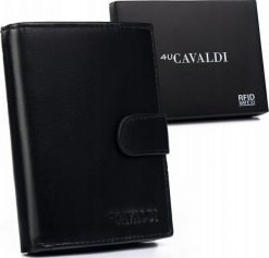 4U Cavaldi Elegancki portfel męski ze skóry naturalnej - 4U Cavaldi NoSize. Portfele męskie 4U Cavaldi, bez wzorów, ze skóry. Za 91.82 zł.