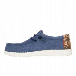 HeyDude Męskie Mokasyny Wally Palm Jute. Brązowe mokasyny męskie Hey dude, z materiału. Za 219.00 zł.