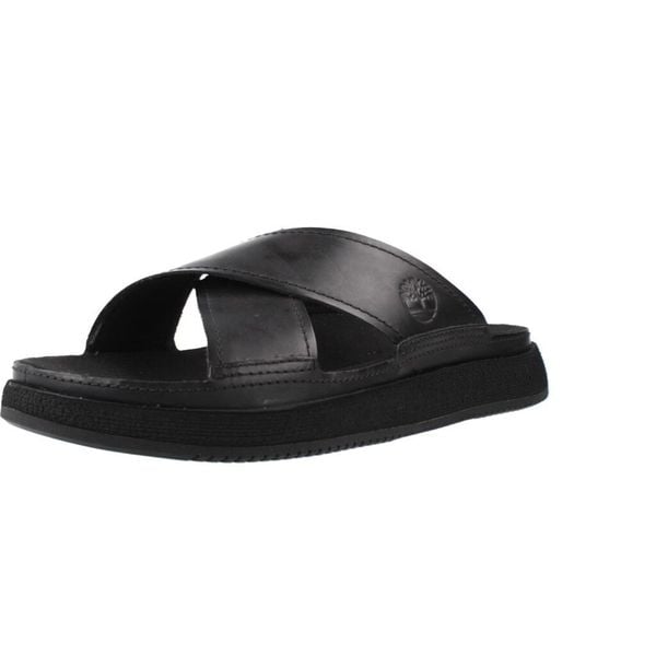 Sandały TIMBERLAND TB0A2M17W021 Czarny. Czarne obuwie sportowe damskie Timberland, bez wzorów, z materiału, bez obcasa, bez zapięcia. Za 387.99 zł.
