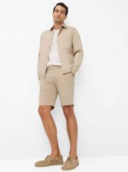 BRAX Bermudy - Bolzano Kobiety Bawełna brązowy, 34. Brązowe szorty damskie Brax, na lato, s, bez wzorów, z bawełny. Za 229.95 zł.