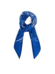 LAUREN RALPH LAUREN Apaszka 454P09789002 Niebieski. Niebieskie czapki i kapelusze damskie Lauren Ralph Lauren, bez wzorów, z jedwabiu. Za 519.99 zł.