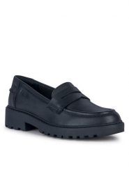 Geox Półbuty J Casey Girl J3620C 00043 C9999 M Czarny. Czarne półbuty dziewczęce Geox, bez wzorów, ze skóry, bez zapięcia. Za 229.99 zł.