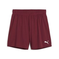 Szorty damskie Puma TeamGoal. Czerwone szorty sportowe damskie Puma, m, bez wzorów, z materiału, sportowe, do piłki nożnej. Za 152.00 zł.