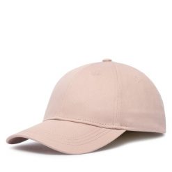 Czapka z daszkiem Guess. Czerwone czapki i kapelusze damskie Guess, z aplikacjami. Za 194.99 zł.