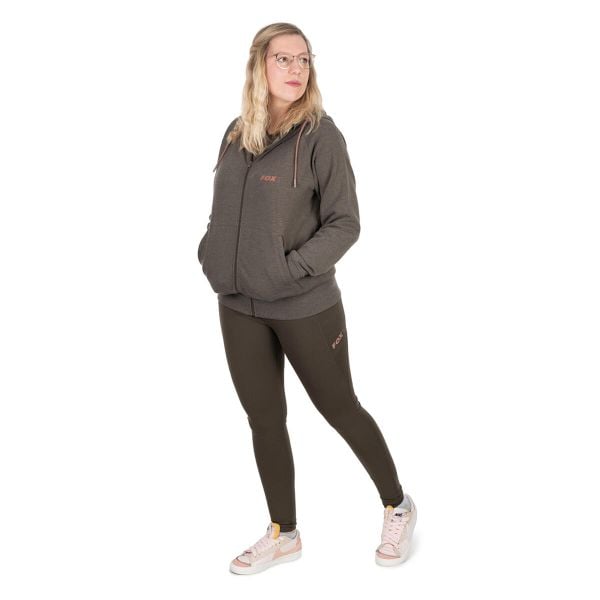 Damska bluza zapinana na zamek Fox WC. Szare bluzy damskie FOX, m, bez wzorów, z bawełny, bez kaptura. Za 282.50 zł.