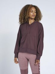 Bluza z kapturem Hummel hmlluise loose. Brązowe bluzy damskie Hummel, na jesień, s, bez wzorów, z jersey, z kapturem. Za 209.05 zł.