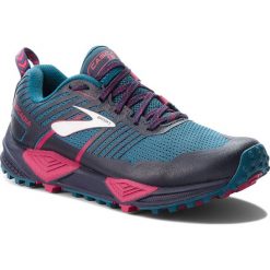 Buty BROOKS - Cascadia 13 120274 1B 449 Ink/Navy/Pink. Niebieskie obuwie sportowe damskie Brooks, z materiału. Za 549.00 zł.