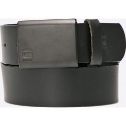G-Star Raw - Pasek skórzany. Czarne paski damskie G-Star Raw, w paski, z materiału, retro. W wyprzedaży za 219.90 zł.