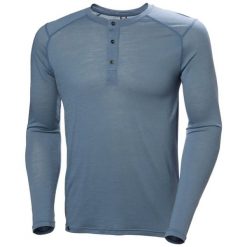 Koszulka z długim rękawem Helly Hansen Durawool Henley. Czarne bluzki z długim rękawem męskie Helly Hansen, xl, bez wzorów, z poliamidu, bez kołnierzyka. Za 510.45 zł.