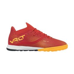 Buty piłkarskie Kipsta Viralto III 3D Air Mesh Turf. Czerwone buty sportowe męskie KIPSTA, z dzianiny, bez zapięcia, do piłki nożnej. Za 229.99 zł.