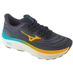 Buty do biegania męskie, Wave Sky 9. Białe buty sportowe męskie Mizuno, bez zapięcia, do biegania, mizuno wave. Za 808.50 zł.