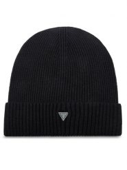 Guess Czapka AM9430 POL01 Czarny. Czarne rękawiczki męskie Guess, na zimę, z aplikacjami, z materiału. Za 209.99 zł.