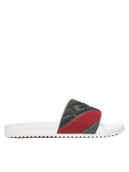 Guess Klapki FMJODE ELE19 Zielony. Zielone klapki męskie Guess, z syntetyku. Za 169.99 zł.
