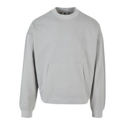 Bluza z okrągłym dekoltem Urban Classics Boxy. Szare bluzy męskie Urban Classics, m, bez wzorów, z bawełny, bez kaptura. Za 267.50 zł.