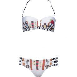 Bikini "Tinos" w kolorze czarno-białym ze wzorem. Białe bikini damskie marki Ocean Blue Swimwear, bez wzorów. W wyprzedaży za 206.95 zł.
