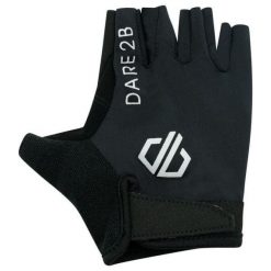 Rękawiczki kolarskie damskie Dare2B Pedal Out. Czarne rękawiczki damskie Dare 2b, bez wzorów, z materiału. Za 44.49 zł.