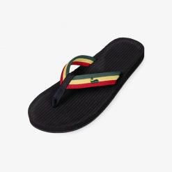 Męskie japonki - Easy Living Reggae Black. Czarne klapki męskie INDOSOLE, z nylonu, sportowe. Za 154.00 zł.