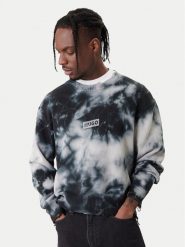 HUGO Bluza Sestroy 50553584 Czarny Regular Fit. Czarne bluzy męskie Hugo, m, bez wzorów, z bawełny, bez kaptura. Za 629.99 zł.