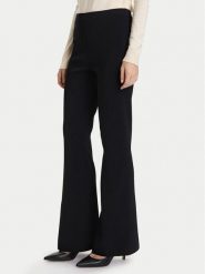 TWINSET Spodnie materiałowe 252TP3206 Czarny Flare Fit. Czarne spodnie materiałowe damskie Twinset, m, bez wzorów, z materiału. Za 739.99 zł.