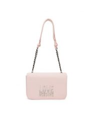 LOVE MOSCHINO Torebka JC4254PP0MKD0601 Różowy. Czerwone torebki do ręki damskie Love Moschino, bez wzorów, ze skóry, wizytowe, bez dodatków. Za 889.99 zł.
