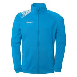 Kurtka z dresu Kempa Ambition 28. Niebieskie kurtki damskie Kempa, xl, bez wzorów, z dresówki, bez kaptura. Za 211.50 zł.