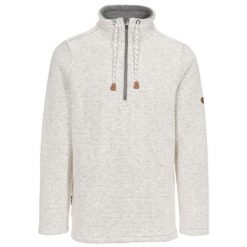 Bluza Męska Falmouthfloss. Białe bluzy męskie Trespass, na zimę, m, bez wzorów, z bawełny, z kapturem. Za 188.99 zł.