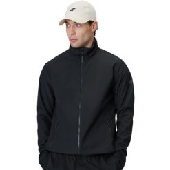 Kurtka męska softshell 4F NeoDry 5000/3000. Czarne kurtki męskie 4f, m, bez wzorów, z softshellu, bez kaptura. Za 151.99 zł.