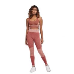 Damskie legginsy mid-rise Hummel Clea. Fioletowe legginsy damskie Hummel, bez wzorów, na jogę i pilates. Za 165.50 zł.