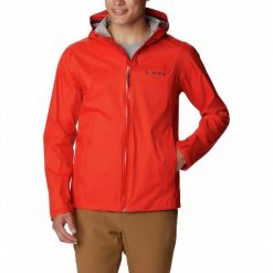 Columbia Kurtka Evapouration 1562688839. Czerwone kurtki sportowe męskie Columbia, bez wzorów, trekkingowe. Za 322.99 zł.