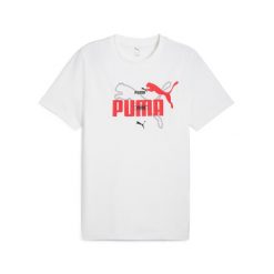 Koszulka Puma ESS Logo Lab Summer. Białe koszulki sportowe męskie Puma, na lato, s, bez wzorów, z bawełny, bez kołnierzyka, bez ramiączek, na fitness i siłownię. Za 190.00 zł.