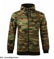 MALFINI - ADLER - Bluza męska, 300 g/m, 65 % bawełna, 35 % poliester camouflage brown L. Brązowe bluzy męskie Malfini, l, bez wzorów, z bawełny, bez kaptura. Za 77.73 zł.