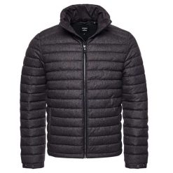 Kurtka turystyczna męska Superdry Studios Non. Szare kurtki męskie Superdry., na zimę, m, bez wzorów, z poliesteru, trekkingowe. W wyprzedaży za 330.00 zł.