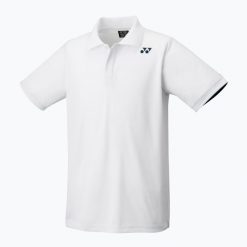 Koszulka polo tenisowa męska YONEX 10653 Polo. Białe koszulki polo męskie YONEX, m, bez wzorów, z materiału, sportowe, bez ramiączek. Za 299.99 zł.