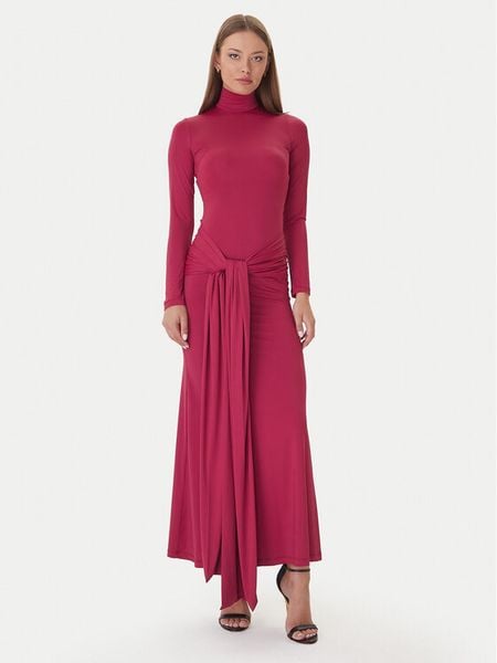 Bardot Sukienka wieczorowa Alix 59467DB Bordowy Regular Fit. Czerwone sukienki damskie Bardot, bez wzorów, z syntetyku, wizytowe, bez kołnierzyka, bez ramiączek. Za 329.99 zł.