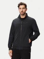 Guess Kurtka przejściowa Z6YL05 W3351 Czarny Regular Fit. Czarne kurtki męskie Guess, l, z aplikacjami, z syntetyku, bez kaptura. Za 614.99 zł.