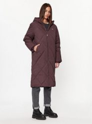 Wrangler Płaszcz zimowy 112342650 Bordowy Regular Fit. Czerwone płaszcze damskie Wrangler, na zimę, l, bez wzorów, z syntetyku, bez kaptura. Za 449.00 zł.