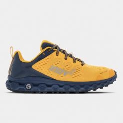 Buty do biegania męskie, Inov-8 Parkclaw G 280. Niebieskie buty sportowe męskie Inov-8, z gumy, bez zapięcia, do biegania. Za 413.99 zł.