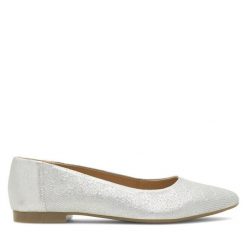 Baleriny Lasocki. Szare baleriny damskie Lasocki, bez wzorów, bez obcasa. Za 149.99 zł.