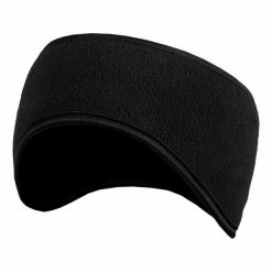 Opaska na głowę Heat Keeper Thermo Fleece Velcro. Czarne czapki i kapelusze męskie HEAT KEEPER, na zimę, bez wzorów, sportowe. Za 116.99 zł.