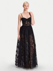 Hey Kyla Sukienka wieczorowa 5AK032HK Czarny Regular Fit. Czarne sukienki damskie Hey Kyla, bez wzorów, z syntetyku, wizytowe, bez kołnierzyka, bez ramiączek. Za 1,249.00 zł.