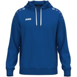 Bawełniana bluza z kapturem Jako One. Białe bluzy męskie Jako, m, bez wzorów, z bawełny, z kapturem. Za 222.65 zł.