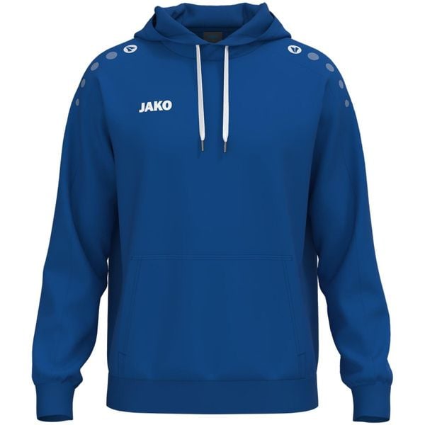 Bawełniana bluza z kapturem Jako One. Czarne bluzy męskie Jako, xl, bez wzorów, z bawełny, z kapturem. Za 288.50 zł.