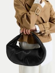 GINO ROSSI Torebka EO-LDA8806-1 Czarny. Czarne torebki do ręki damskie Gino Rossi, bez wzorów, z materiału, bez dodatków. Za 249.99 zł.