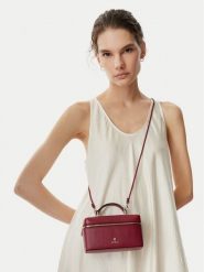 Furla Torebka Camelia Micro WE00625 HSF000 CN CGQ00 Bordowy. Czerwone torebki do ręki damskie Furla, bez wzorów, ze skóry, bez dodatków. Za 944.99 zł.