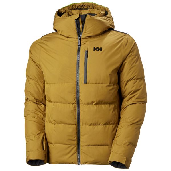 Kurtka z kapturem Helly Hansen Kvitfjell Race. Brązowe kurtki męskie Helly Hansen, l, bez wzorów, z dzianiny, długie, z kapturem, narciarskie, primaloft. Za 1,359.20 zł.