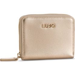 Mały Portfel Damski LIU JO - S Zip Around N19158 E0040 Gold 00529. Portfele damskie marki Liu Jo. Za 259.00 zł.