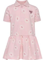 Sukienka dziewczęca Hummel Mini Reg Flower. Czerwone sukienki dla dziewczynek Hummel, bez wzorów, z bawełny, bez ramiączek, krótkie. Za 150.50 zł.