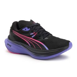 Buty do biegania damskie PUMA Deviate Nitro 3 Digitokyo. Czarne obuwie sportowe damskie Puma, bez wzorów, do biegania. Za 599.99 zł.